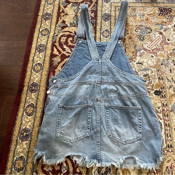 Free People Overall Jean Dress - Picture 8 of 9